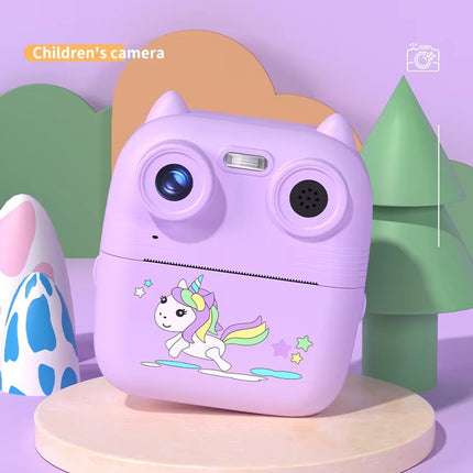Children's Gift New Model 1080P HD Instant Print Camera Thermal Photo Paper 2.4IPS Screen CMOS Imaging Sensor 1 Year MP3