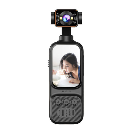 2026 New Portable Long Battery Life Handheld WiFi Video Recorder Rotating 2K High Definition Action Camera for Travel
