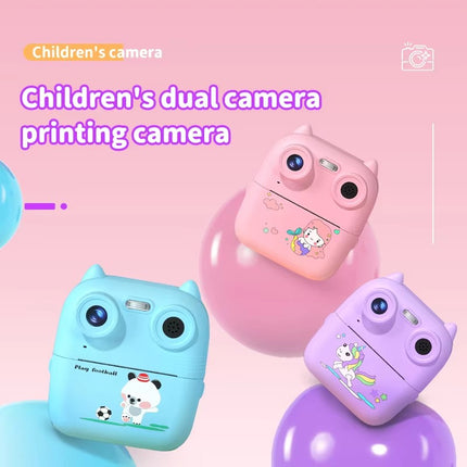 Children's Gift New Model 1080P HD Instant Print Camera Thermal Photo Paper 2.4IPS Screen CMOS Imaging Sensor 1 Year MP3