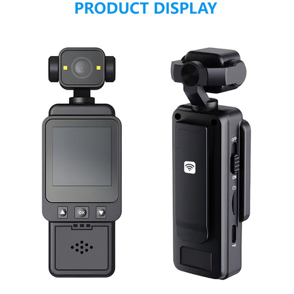 DV01 Mini HD 1080p WiFi Pocket Outdoor Sports Camera Recorder Loop Recording Back Clip Bicycle Camera Smart Home