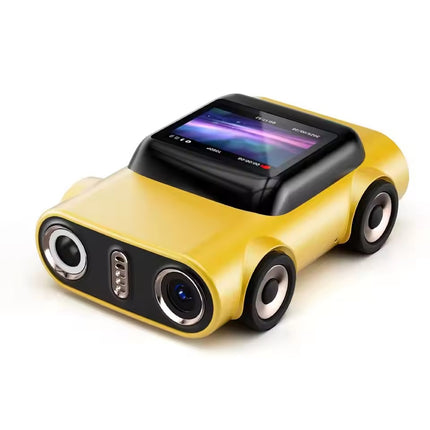 Mini Camera 2K HD Video Recorder Car Shaped Keychain Thumb Camera Built in Flash 130° Wide Angle Lens Auto Focus Cam