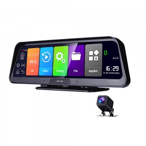Car GPS Navigation Android 8.1 4G DashBoard 1080P Parking Camera