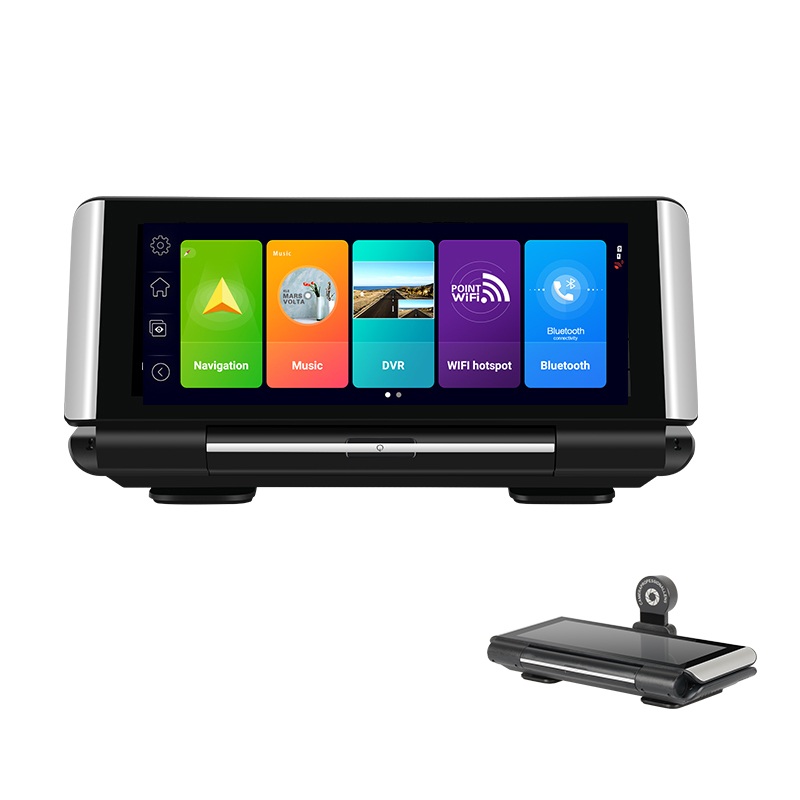 Wholesale Car Mirror With Camera -
 HD GPS Smart dual lens dashboard Camera  Android 8.1 RAM2GB ROM16GB Car Dashboard – Yikoo