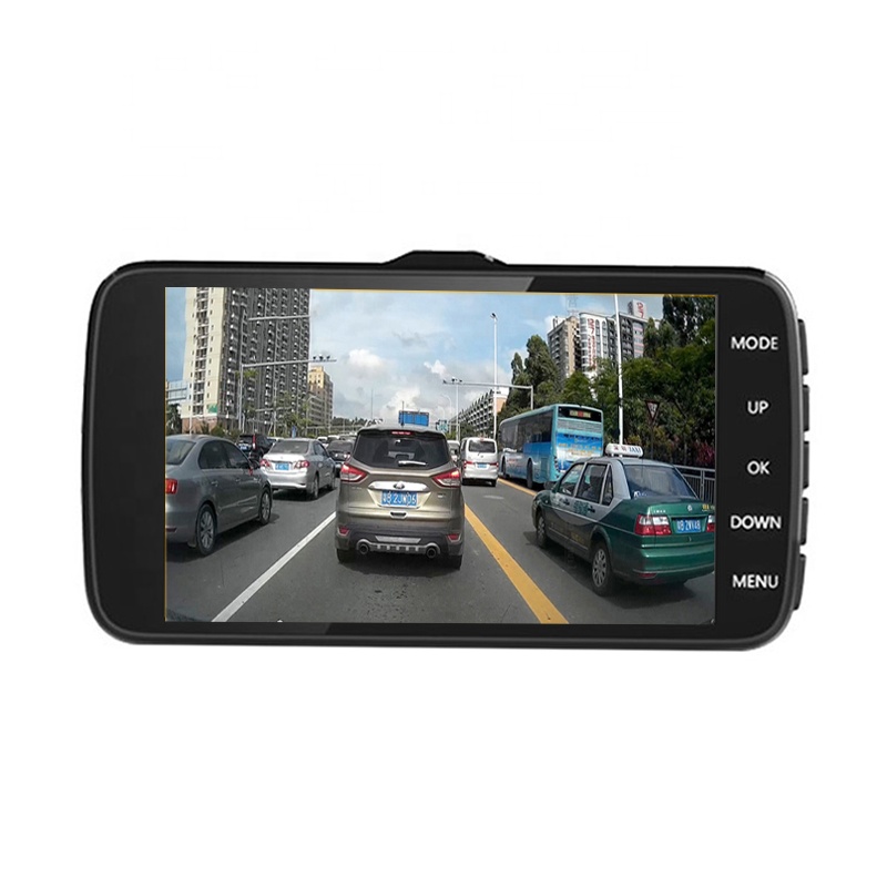 Wholesale Discount Rearview Mirror Car Black Box -
 4.0 inch dual lens dash cam user manual fhd 1080p car camera dvr video recorder with ADAS  – Yikoo
