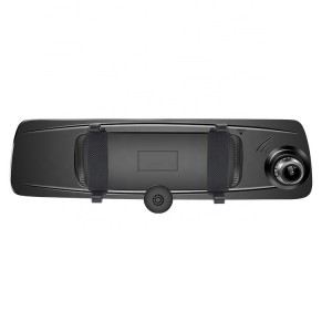 Full hd 1080P dual lens 170 degree 5.0 inch ips touch screen car camera with night vision