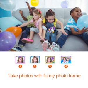 Children kid digital video camera 1.44″ colorful display christmas gift mini photo camera