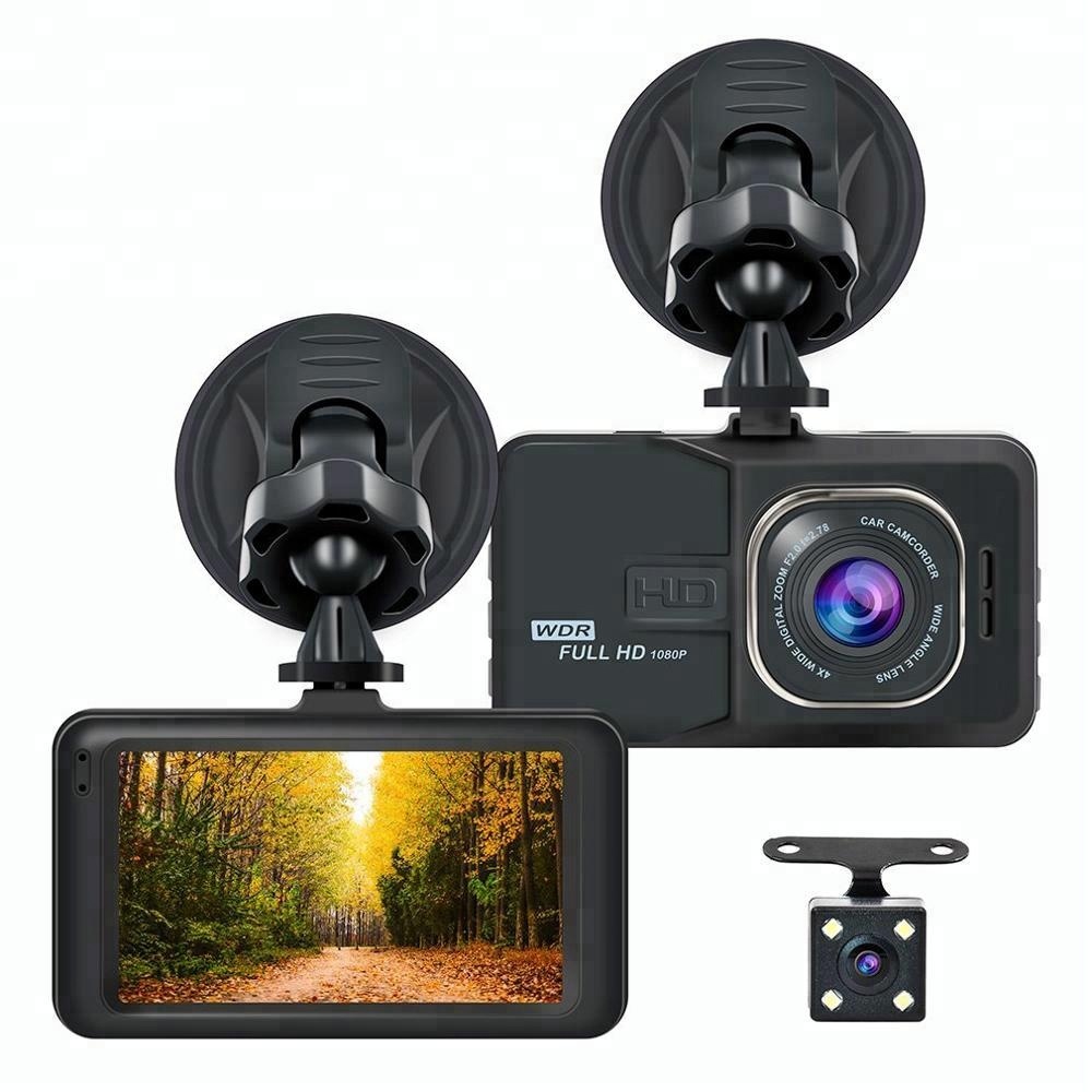 3.0 inch fhd 1080p night vision G-sensor car camera dvr video recorder