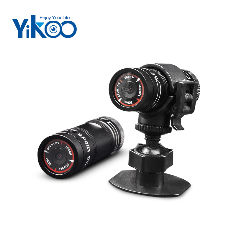 Hot Sale for 4k Waterproof Sports Camera - Portable mini 4K waterproof wifi black sport action camera for bikes – Yikoo
