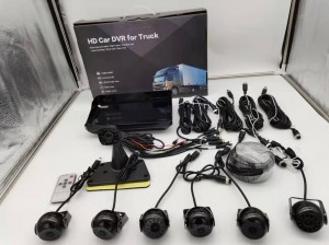 10.1 inch Car Dvr with 6chennals for Truck Reverse Camera with cycle recording