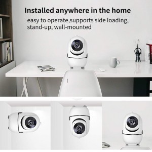 1080P Baby Monitor Security Indoor WiFi Wireless IP Camera Mini Action Camera With Two-Way Audio