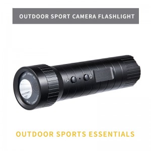 New 1080P mini sport camera helmet Hd 120 wide Angle waterproof flashlight loop recording sport camera
