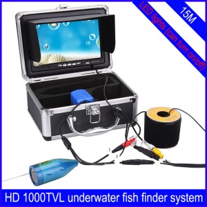 HD Waterproof Long Distance Control Professional Underwater Fish Finder System