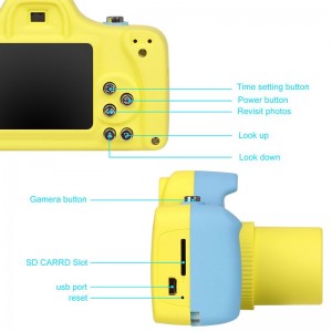 YD1 1.5 Inch Max. 5 Mega Pixels Mini Cute Digital Children’s Camera for kids
