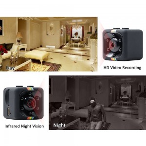 Portable security camera 1080P room mini hidden cctv camera for home and office