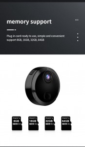 Mini Home Wireless Wifi Smart Camera Infrared CCTV Hidden Camera